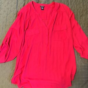 Torrid Red blouse